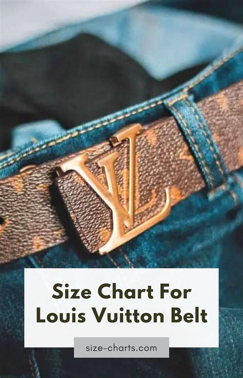 105 42 belt size louis vuitton|Louis Vuitton Belt Size Chart for the Perf.